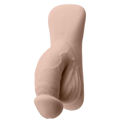 GENDER X 4INCH PACKER, LIGHT FLESH - 1 2