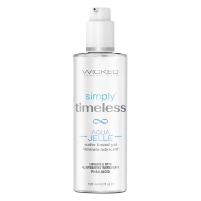 WICKED SIMPLY TIMELESS AQUA JELLE LUBRICANT 120ML - 1