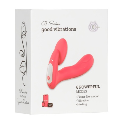 Silicone vibrator 3 speeds, 6 frequencies,Finger function,Heating + APP control - 1 2