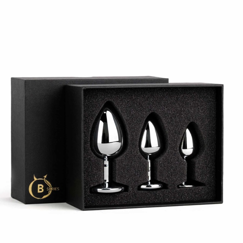 Jewellery - Silver PLUG - SET - 8