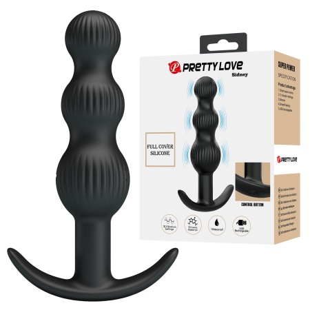 Korek analny Sidney - 10 trybów wibracji, 10,9 cm - 1