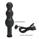 Korek analny Sidney - 10 trybów wibracji, 10,9 cm - 10