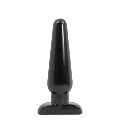 Korek analny Basic Large - stożkowe zakończenie i wąska szyjka, 16,5 cm - 1 2