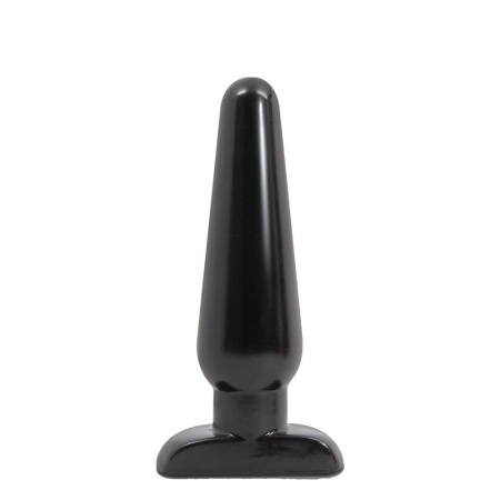 Korek analny Basic Large - stożkowe zakończenie i wąska szyjka, 16,5 cm - 2