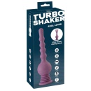 Wibrator analny Turbo Shaker Anal Lover z oscylującą kulą i wałem o falistej fakturze, 27,7 cm - 1