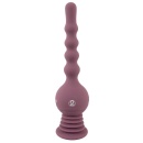 Wibrator analny Turbo Shaker Anal Lover z oscylującą kulą i wałem o falistej fakturze, 27,7 cm - 2