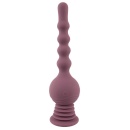 Wibrator analny Turbo Shaker Anal Lover z oscylującą kulą i wałem o falistej fakturze, 27,7 cm - 3
