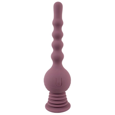 Wibrator analny Turbo Shaker Anal Lover z oscylującą kulą i wałem o falistej fakturze, 27,7 cm - 4