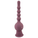 Wibrator analny Turbo Shaker Anal Lover z oscylującą kulą i wałem o falistej fakturze, 27,7 cm - 5