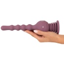Wibrator analny Turbo Shaker Anal Lover z oscylującą kulą i wałem o falistej fakturze, 27,7 cm - 6