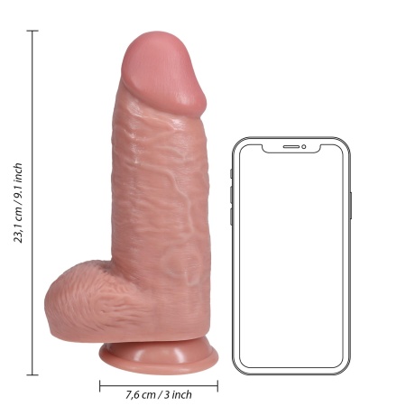 Extra Thick with Balls 9"" - 9