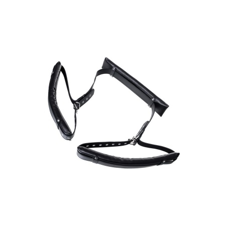 Pas do unieruchamiania nóg Fixing Sling z regulacją klamrową, karabińczykami i podparciem karku, 145 cm - 4