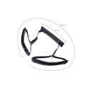 Pas do unieruchamiania nóg Fixing Sling z regulacją klamrową, karabińczykami i podparciem karku, 145 cm - 8