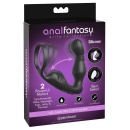 Wibrator analny Ass-Gasm Pro P-Spot Milker z mechanizmem P-Motion, stymulatorem krocza i pierścieniem erekcyjnym, długość wkładk - 1