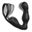 Wibrator analny Ass-Gasm Pro P-Spot Milker z mechanizmem P-Motion, stymulatorem krocza i pierścieniem erekcyjnym, długość wkładk - 3