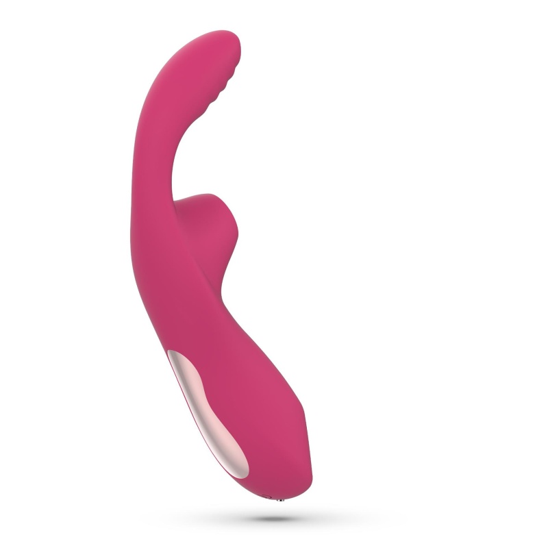 Stymulator łechtaczki Cyrano z ssaniem i wibracją, jasnoróżowy - 7