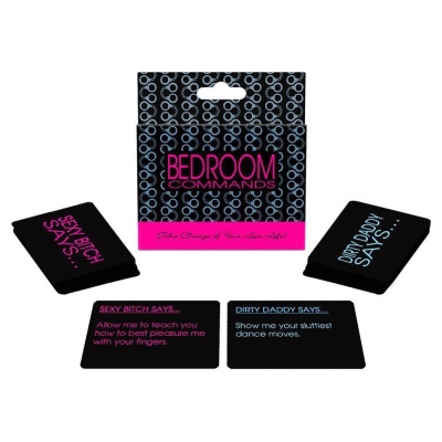 BEDROOM COMMANDS CARD GAME - 1 2