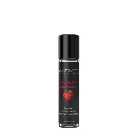 WICKED AQUA STRAWBERRY FLAVORED 30ML - 1