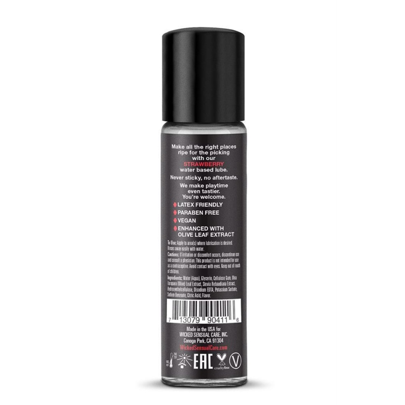WICKED AQUA STRAWBERRY FLAVORED 30ML - 2