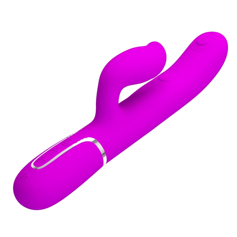Wibrator króliczek Gigi Purple - 7 trybów thumpingu i 7 trybów lizania - 6