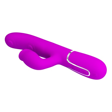 Wibrator króliczek Gigi Purple - 7 trybów thumpingu i 7 trybów lizania - 7