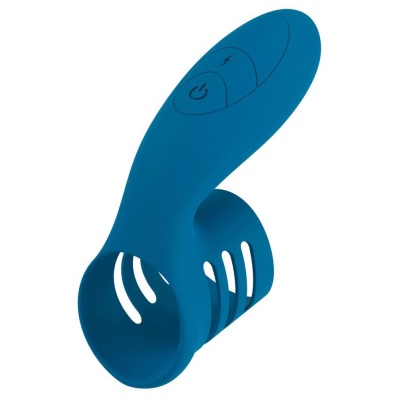 Wibrujący pierścień na penisa Smile - elastyczna konstrukcja kratowa, szerokość 4,8 cm - 1 2