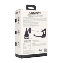 Remote Control Vibrating Silicone Tri O Cockring with Prostate Stimulator - Black - 3
