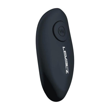 Remote Control Vibrating Silicone Tri O Cockring with Prostate Stimulator - Black - 9