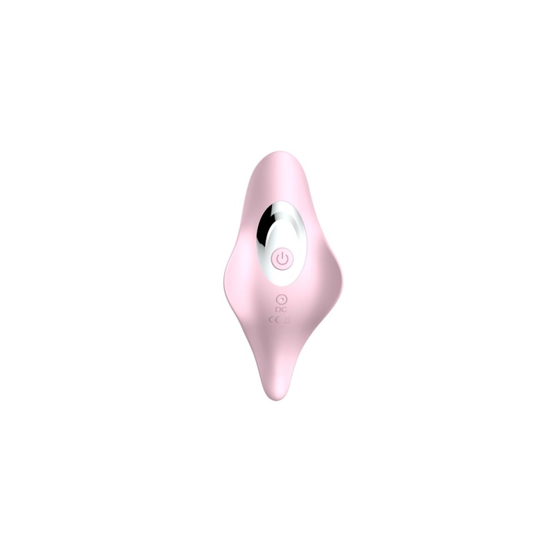 Wearable Impulse Vibe PINK - stymulator 2 w 1 z pulsacją wysokoczęstotliwościową (tapping) i 9 trybami wibracji, bezprzewodowy p - 2