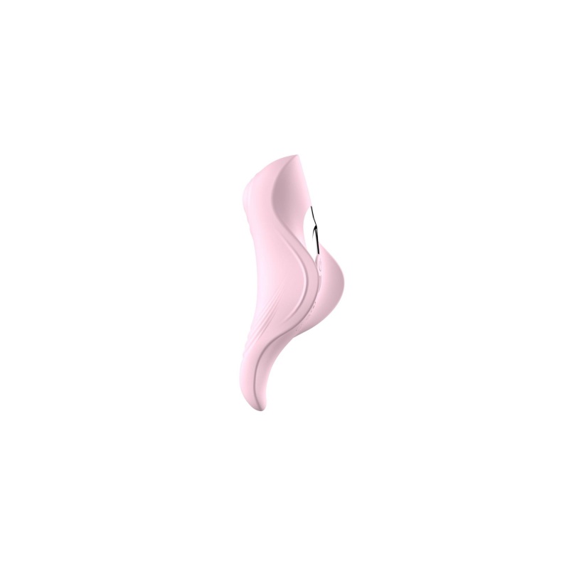 Wearable Impulse Vibe PINK - stymulator 2 w 1 z pulsacją wysokoczęstotliwościową (tapping) i 9 trybami wibracji, bezprzewodowy p - 4