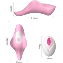 Wearable Impulse Vibe PINK - stymulator 2 w 1 z pulsacją wysokoczęstotliwościową (tapping) i 9 trybami wibracji, bezprzewodowy p - 7