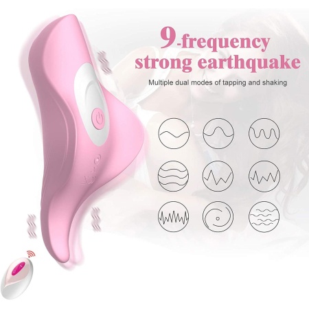 Wearable Impulse Vibe PINK - stymulator 2 w 1 z pulsacją wysokoczęstotliwościową (tapping) i 9 trybami wibracji, bezprzewodowy p - 12