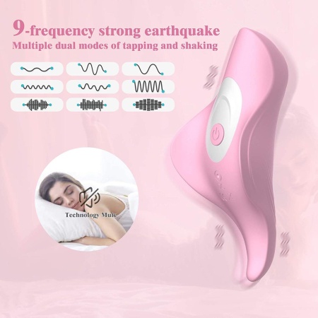 Wearable Impulse Vibe PINK - stymulator 2 w 1 z pulsacją wysokoczęstotliwościową (tapping) i 9 trybami wibracji, bezprzewodowy p - 14