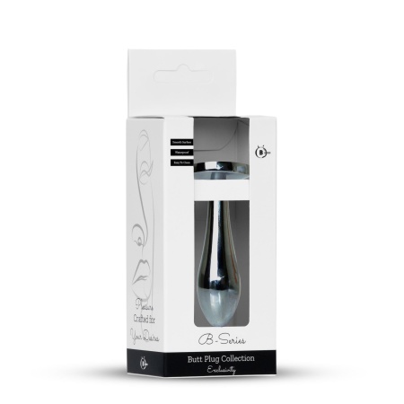 Plug-Jewellery Silver PLUG- Clear S - 1