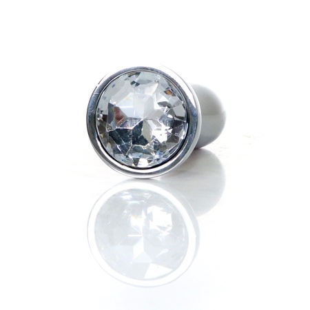 Plug-Jewellery Silver PLUG- Clear S - 3