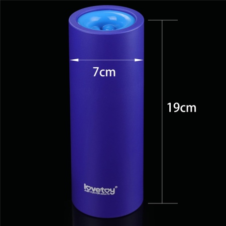 Masturbator O-Sensual Discreet Blow Job Stroker 19 cm fioletowy - 2