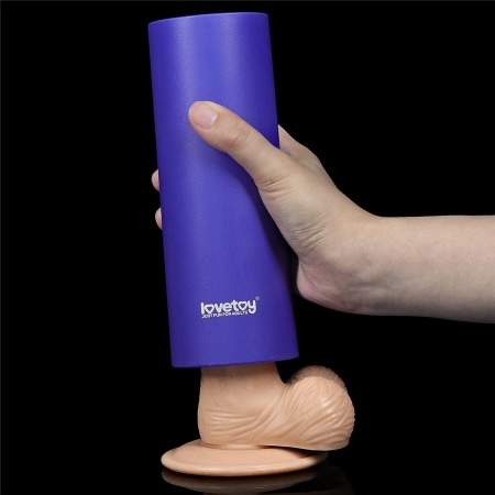 Masturbator O-Sensual Discreet Blow Job Stroker 19 cm fioletowy - 8