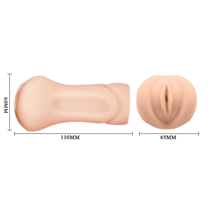 Masturbator Manga Vagina Bride Flesh z teksturowanym kanałem i efektem ssącym - 6