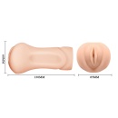 Masturbator Manga Vagina Bride Flesh z teksturowanym kanałem i efektem ssącym - 6