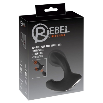 Rebel RC Butt Plug with 3 func - 1