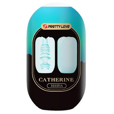 Masturbator Catherine MASHA z 3 teksturami, 10 x 5,5 cm - 9