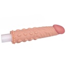 Nakładka na penisa Pleasure X Tender 5 cm - zwiększenie długości i obwodu, kolor Flesh - 3