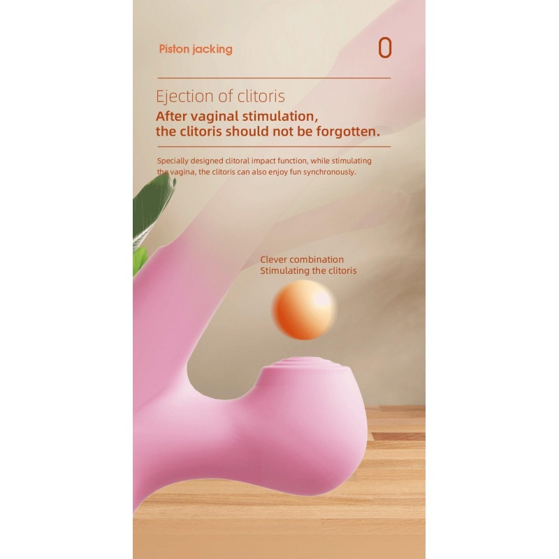 Wibrator Corse USB 36 trybów wibracji i tappingu, 21 cm - 8