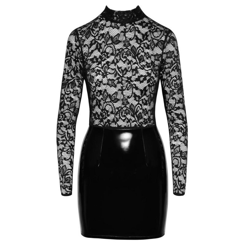 Vinyl Dress Lace M - 6