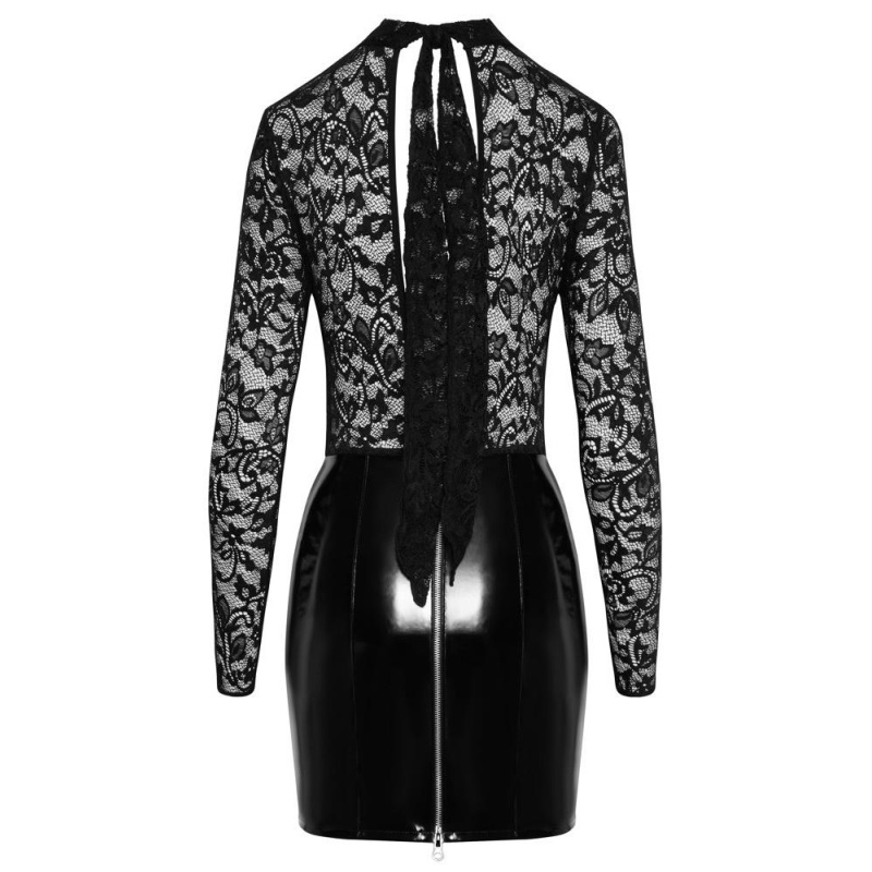 Vinyl Dress Lace M - 7