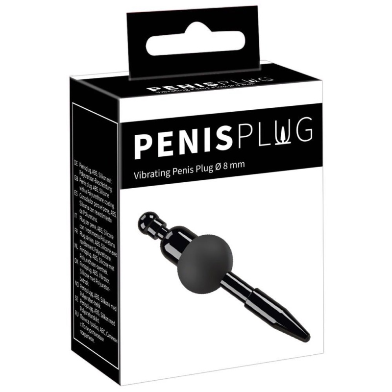Vibrating Penis Plug 8mm - 1