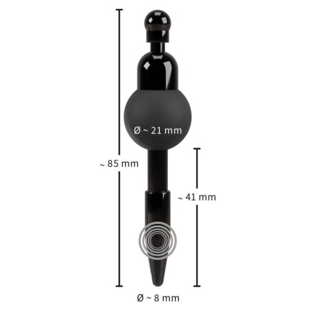 Vibrating Penis Plug 8mm - 8
