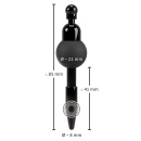 Vibrating Penis Plug 8mm - 8