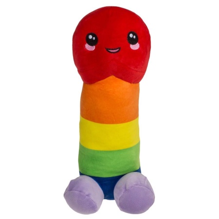 Plush Penis Rainbow 30 cm - 2