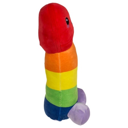 Plush Penis Rainbow 30 cm - 4